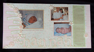 Welcome Baby Hannah
