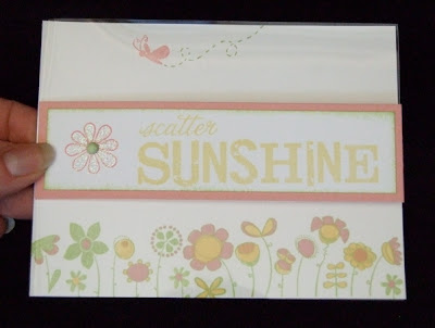 Scatter Sunshine Acetate Card