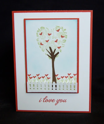 I Love You Tree Card