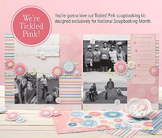 CTMH’s National Scrapbooking Month Tickled Pink Promotion starts today!