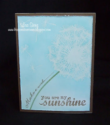 September Stamp of the Month Card