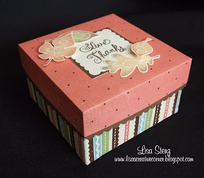 October Creative Club Project – Card Box and Mini Cards