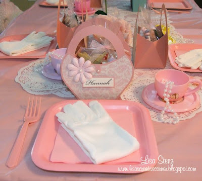 Tea Party Favors and Thank You Cards