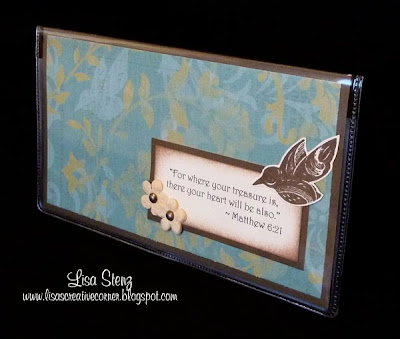 Checkbook Covers for Charity