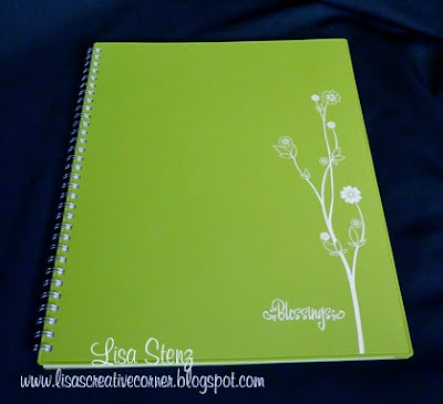 Monthly Planner Spruced Up with Rub-Ons