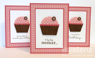 Cupcake Birthday Cards – February Club Project