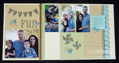 April Creative Club – Miracle “Family” Layout