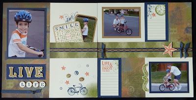 Live Life “Lucky” Layout – Say that 3 times fast!