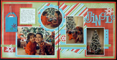 December Creative Club – Believe “Jingle” Layout
