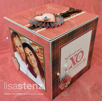 January Creative Club – Valentine Box and a Giveaway Winner