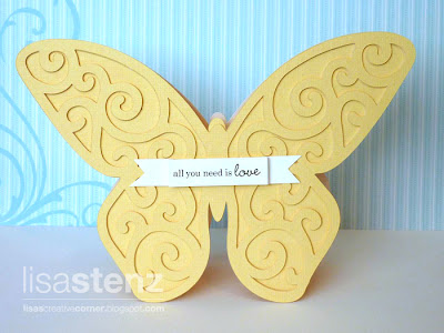 Art Philosophy Butterfly Card and a Giveaway