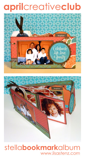 April Creative Club – Stella Bookmark Album