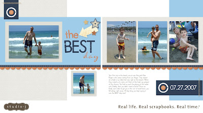 “The Best Day” Studio J Convention Layout #2