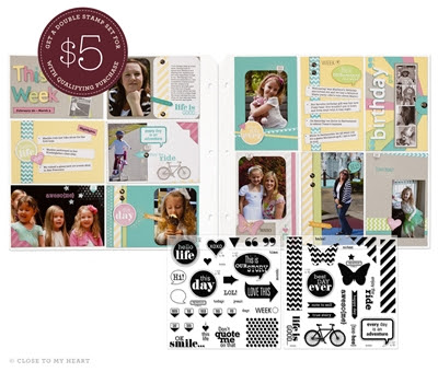 Celebrate National Stamping Month with a great DOUBLE stamp set for only $5!