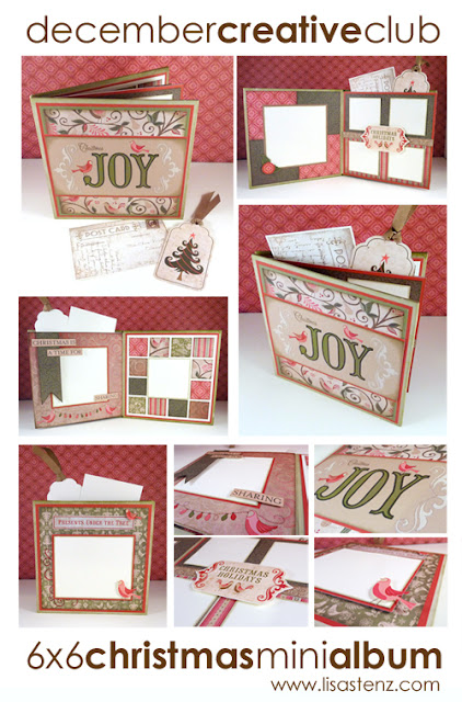 December Creative Club Kit – 6×6 Christmas Mini Album