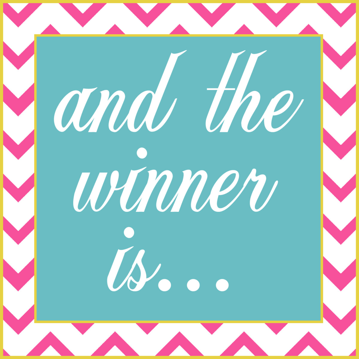And the winner is…