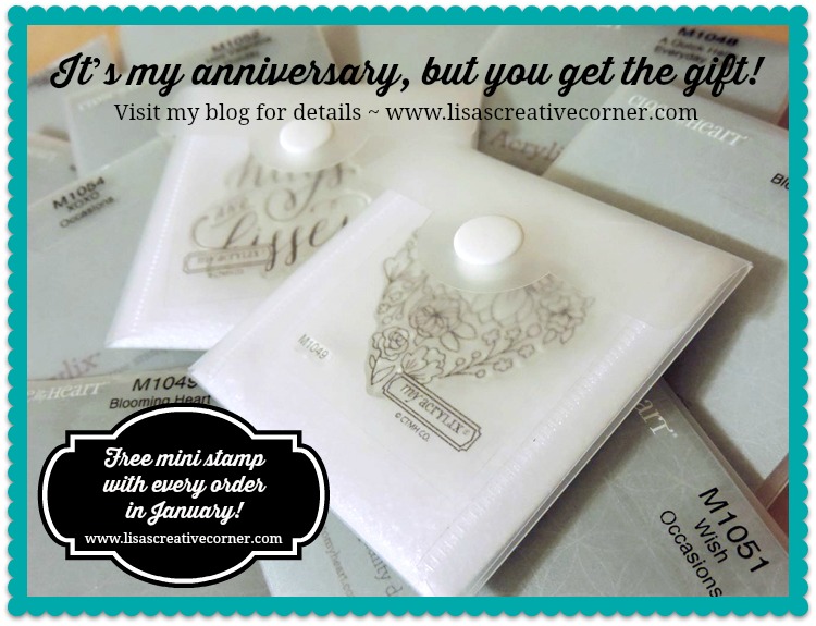 My Anniversary – You Get the Gift!