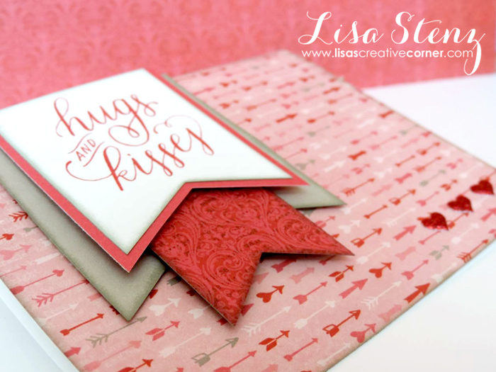 Hugs and Kisses Valentine Card