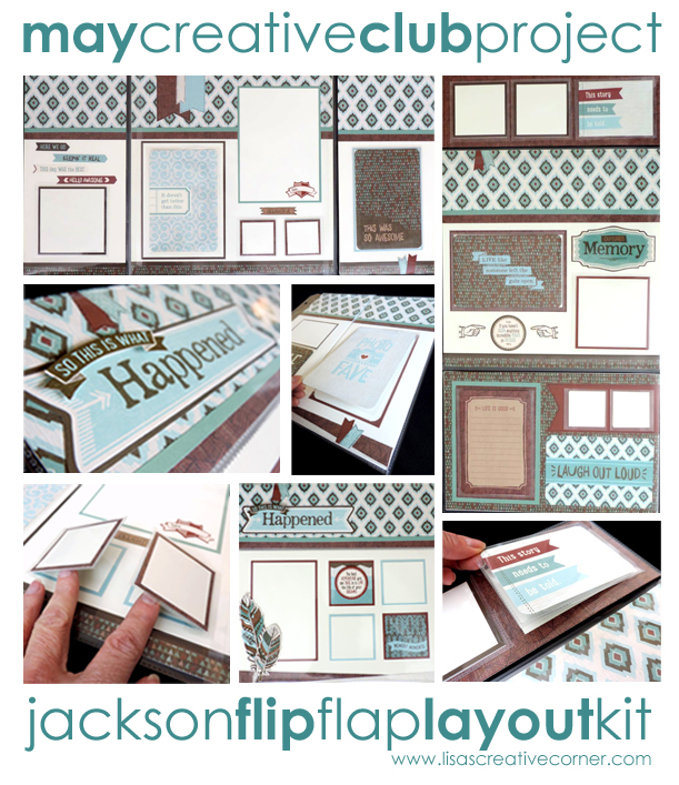 May Project Kit – Jackson Flip Flap Layout