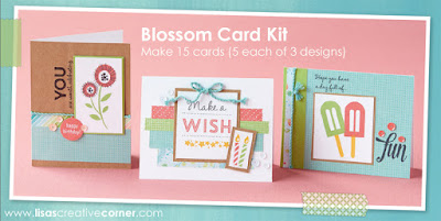 July Creative Club Kit – Blossom Card Kit