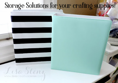 Organize Craft Supplies using Everyday Life Albums