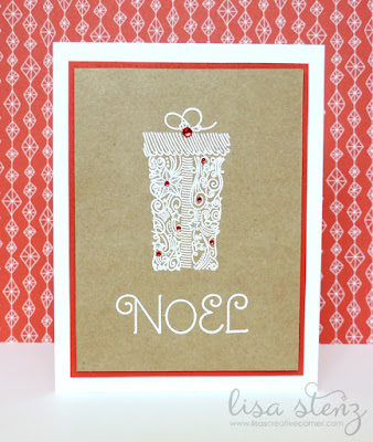 Yuletide Joy Embossed Card
