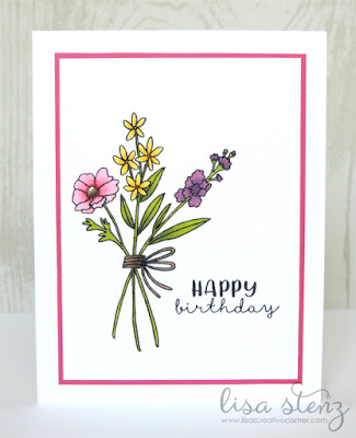 Floral Birthday Card