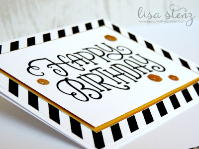 Quick and Simple Birthday Card