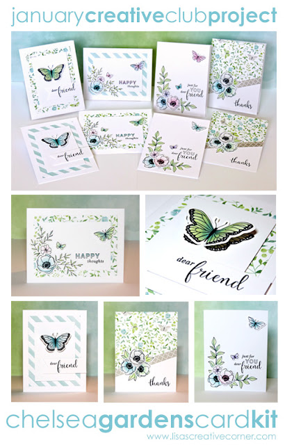 January Project Kit – Chelsea Gardens Card Kit