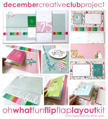 December Project Kit – Oh What Fun Interactive Flip Flap Layout