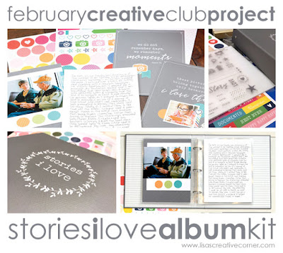 February Project Kit – Stories I Love Album Kit