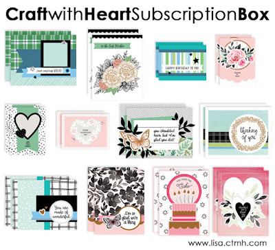 April Creative Project – Craft with Heart Card Subscription