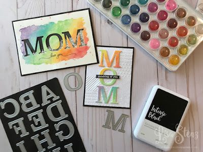 Creative Ways to Use Alphabets | 2 Cards using Classic Alphabet Thin Cuts Dies