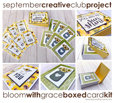 September Project Kit – Bloom with Grace Boxed Card Kit