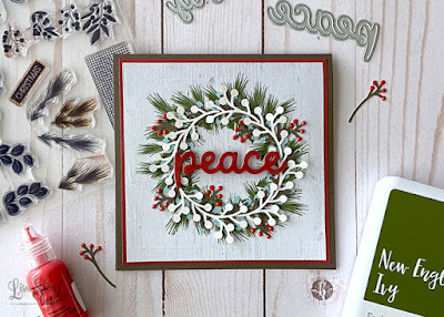 31 Days of Christmas Cards Day #24 – Dimensional Wreath Card