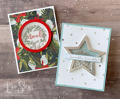 31 Days of Christmas Cards Day #10 – See Through Shaker Card