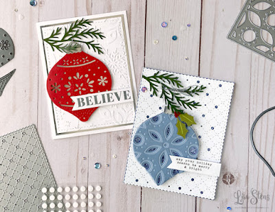 31 Days of Christmas Cards Day #31 – Using Thin Cuts Metal Dies