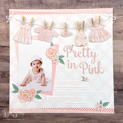 How to Preserve Baby Clothes on a Scrapbook Layout | Love Your Stash Video Series