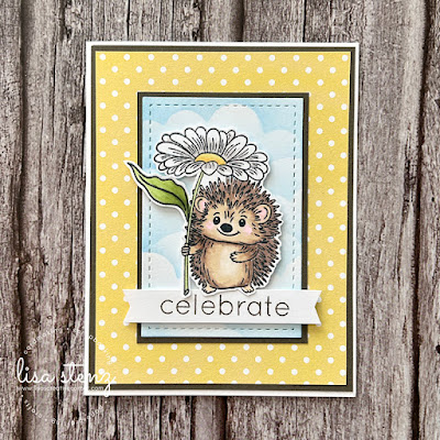 Cute Little Hedgehogs Card