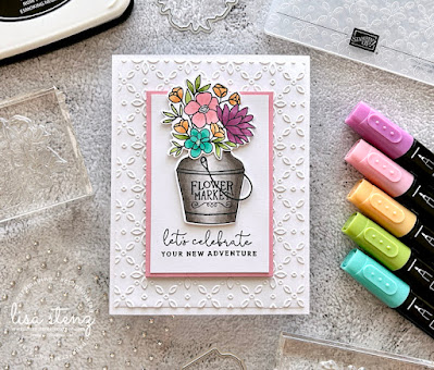 Country Flowers Card