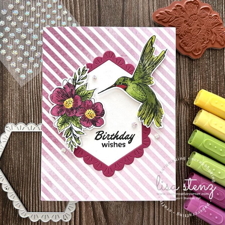 Thoughtful Expressions Hummingbird Birthday Card