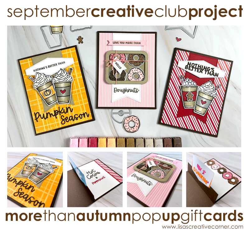 September Project Kit - More Than Autumn Pop Up Gift Cards