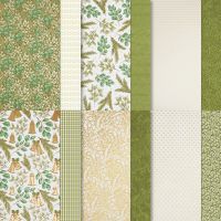 Season Of Green & Gold 12" X 12" (30.5 X 30.5 Cm) Specialty Designer Series Paper