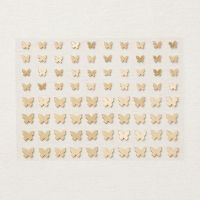 Brushed Brass Butterflies Brushed Brass Butterflies