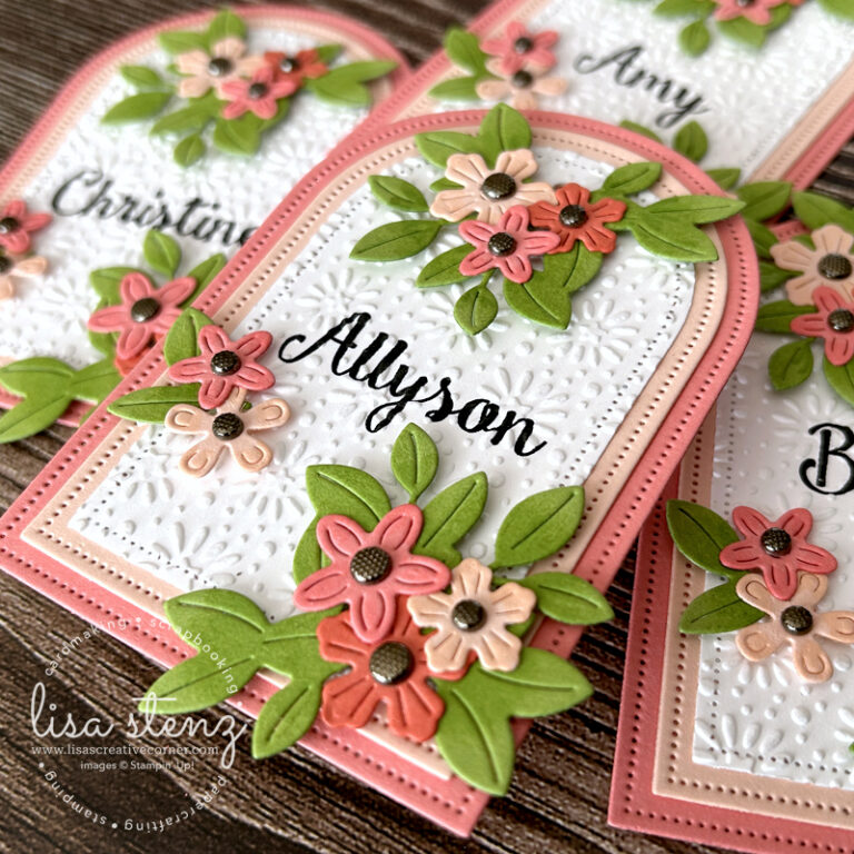OnStage Team Gifts – Goodie Bags with Handmade Tag