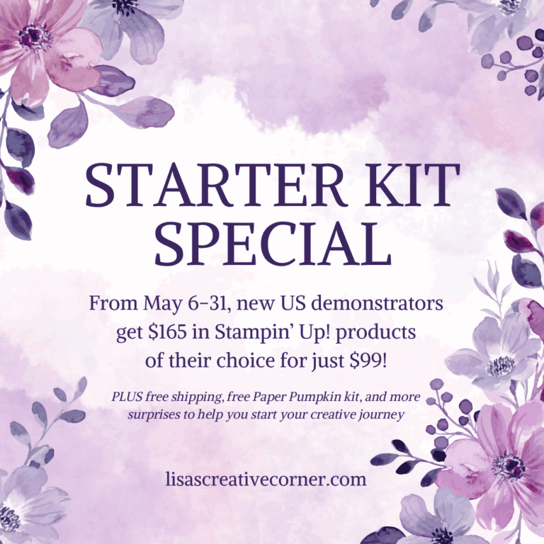 Save Big with the New Stampin’ Up! Starter Kit!