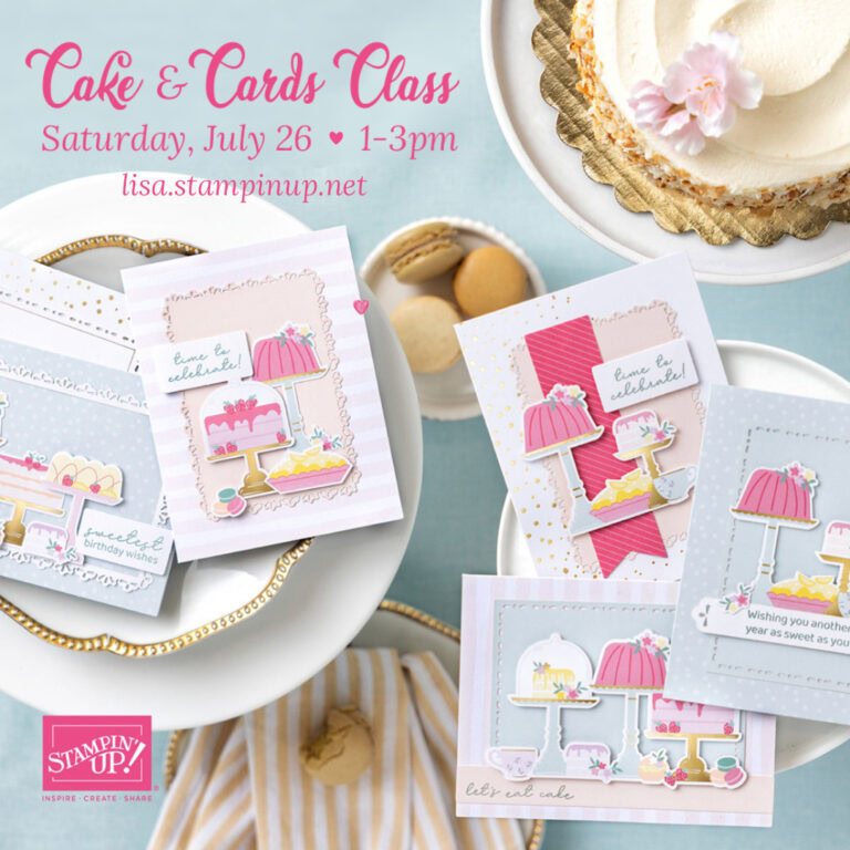 Cake & Cards Class