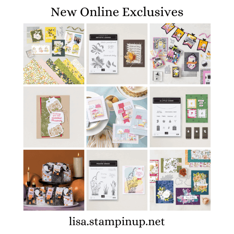 New Stampin’ Up! Online Exclusives Are Here!