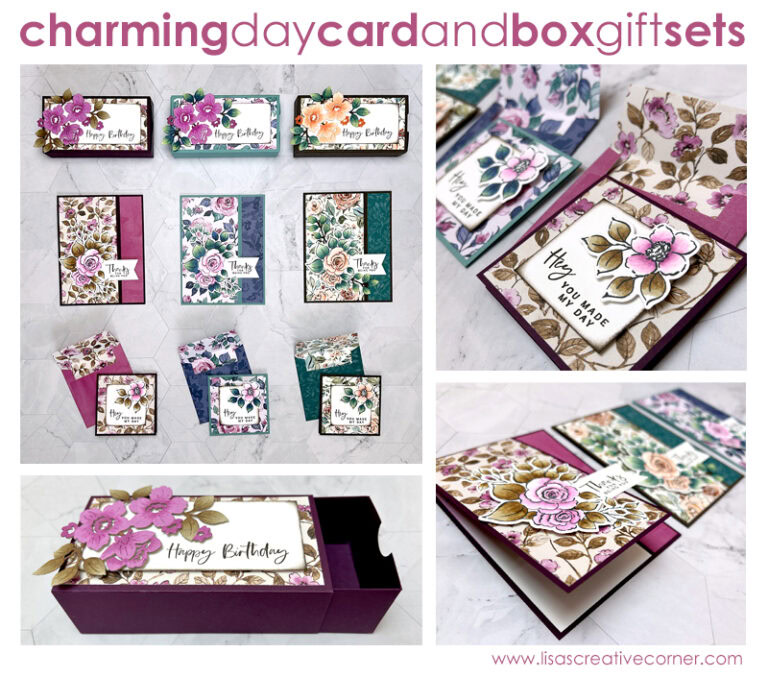 July Project Kit – Charming Day Cards and Box Gift Sets