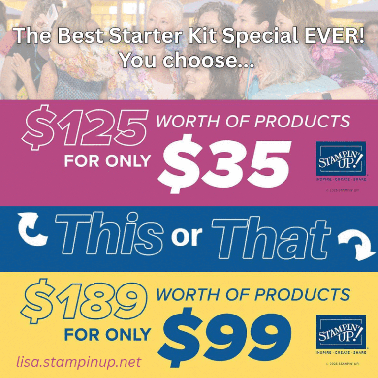 Two Great Starter Kit Specials